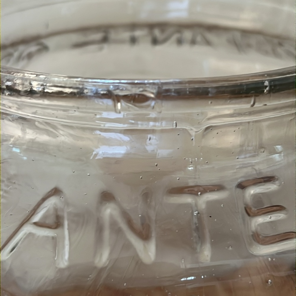 Vintage Glass Planter’s Peanut Jar - Picture 10 of 10
